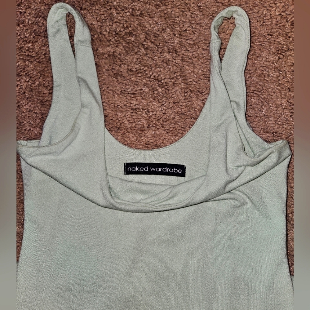 NAKED WARDROBE Tank Midi Dress